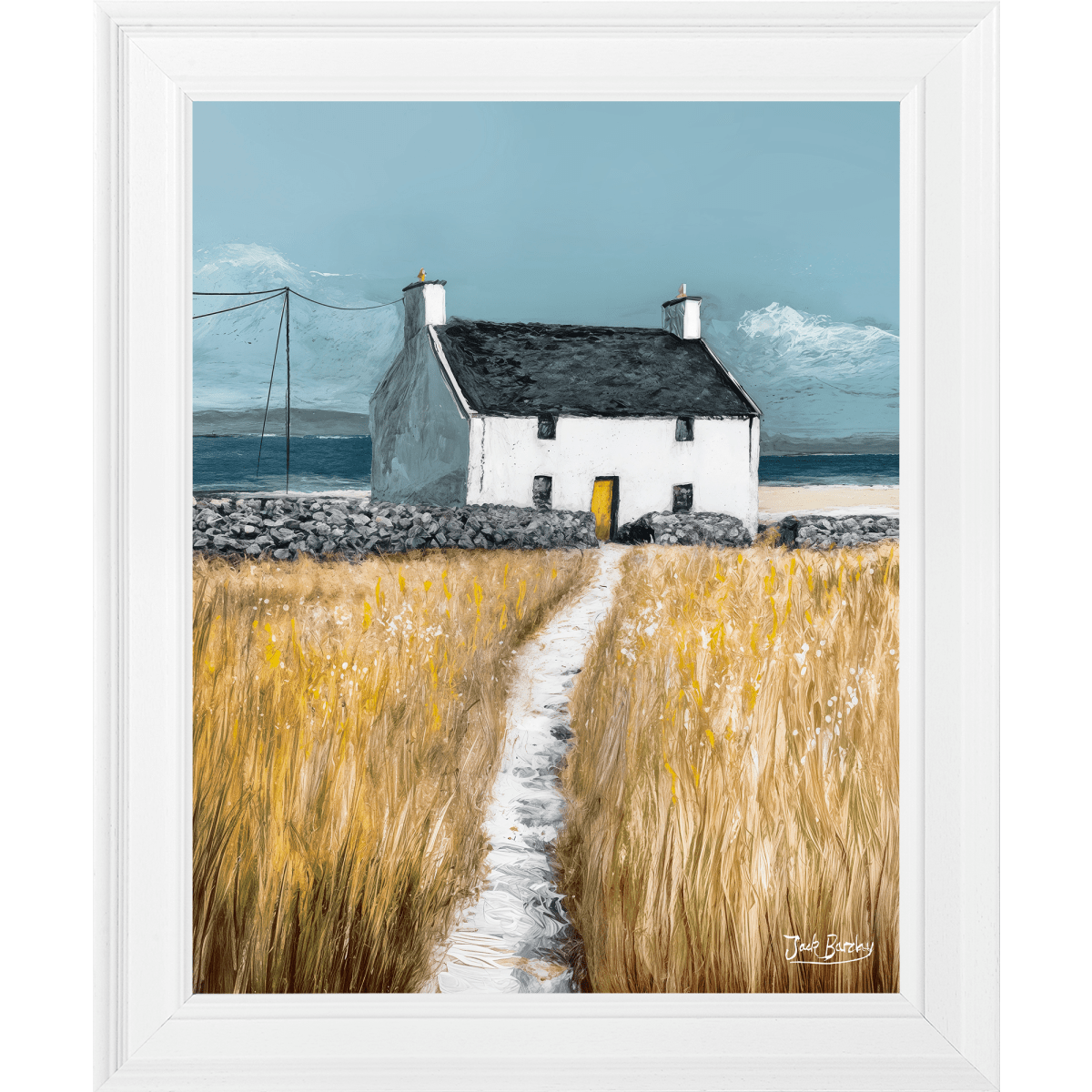 Coastal Retreat HF Framed Picture - GW114 - Beattys of Loughrea | www.beattys.ie
