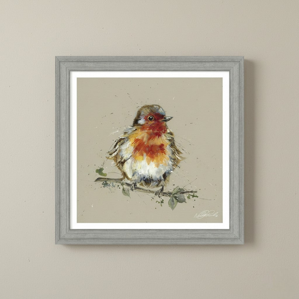 Red Red Robin HF Framed Picture - CR116 - Beattys of Loughrea | www.beattys.ie