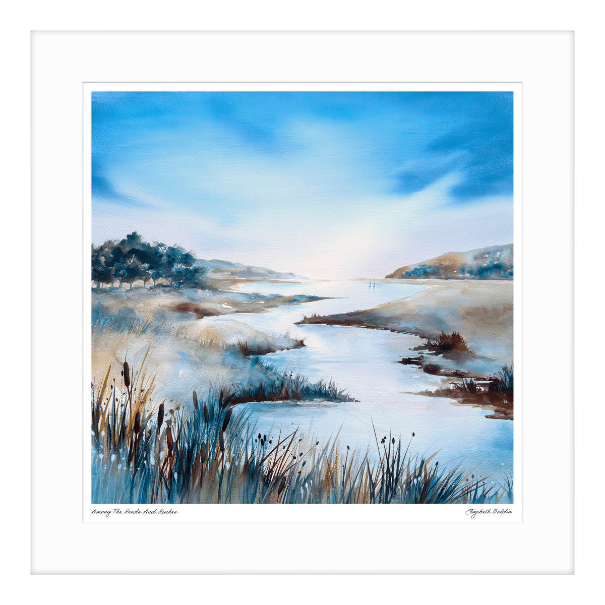 Among the Reeds and Rushes Framed Picture - W22 - Beattys of Loughrea | www.beattys.ie