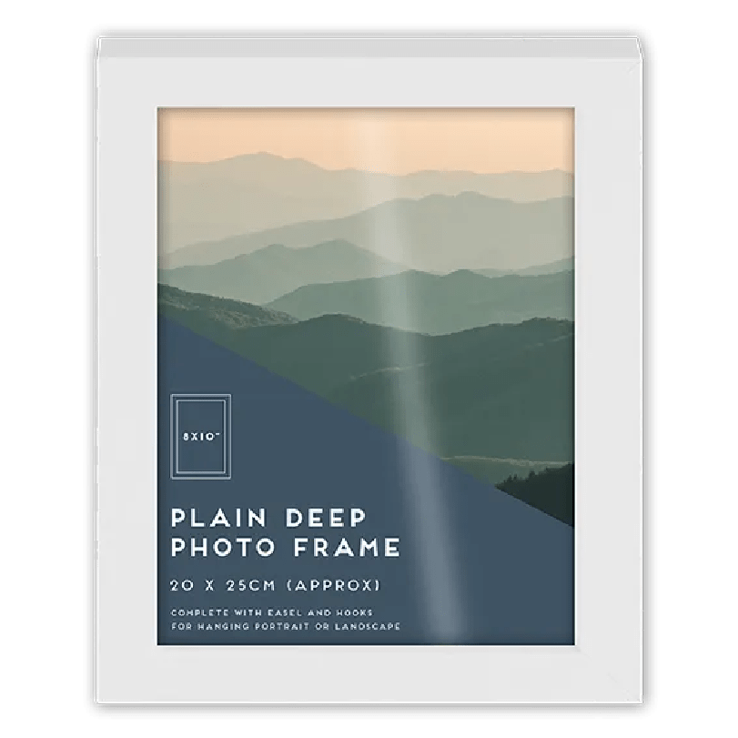 White Photo Frame 8" x 10" - Beattys of Loughrea | www.beattys.ie