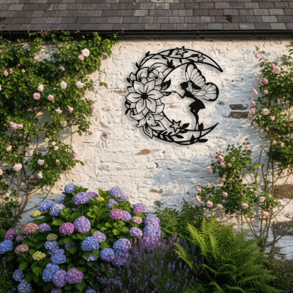 Fairy Wall Art Bronze 60cm - WALL PLAQUE/STATUES - Beattys of Loughrea