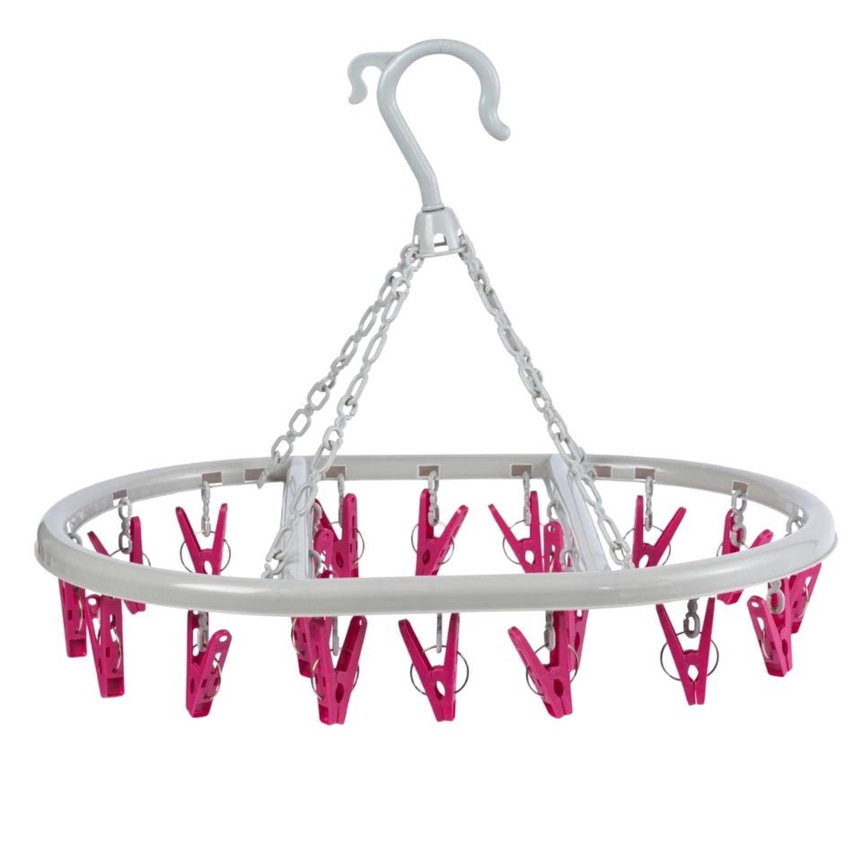 Kleeneze 20 Peg Compact Sock Airer - H/H - CLOTHES PEG/COAT HANGER/WALKING STICK..ETC - Beattys of Loughrea