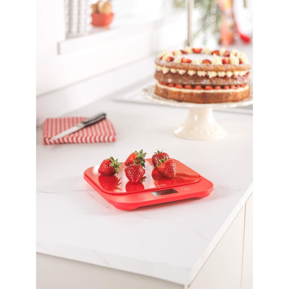 Salter Bakes Digital Kitchen Scale – Red - KITCHEN SCALES - Beattys of Loughrea
