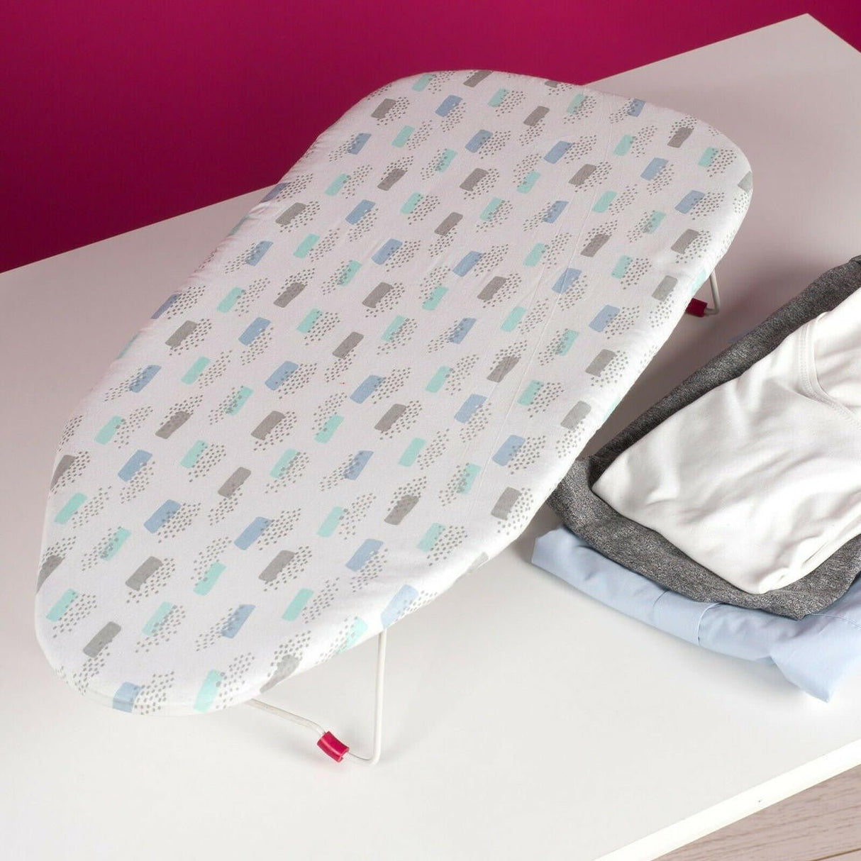 Kleeneze Table Top Ironing Board With Cotton Cover - IRONING BOARDS - Beattys of Loughrea