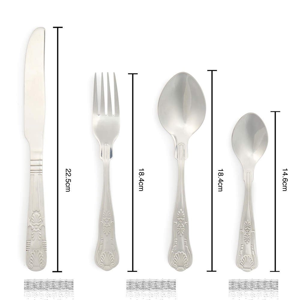 Russell Hobbs Verona 24 - Piece Cutlery Set - CUTLERY/KNIFE SET/BLOCK - Beattys of Loughrea