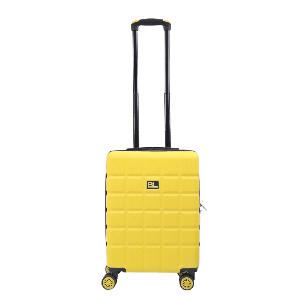 Bordlite Hardshell Cabin Case 52 x 35 x 20cm – Yellow - LUGGAGE, SUITCASES, TROLLEY BAGS - Beattys of Loughrea