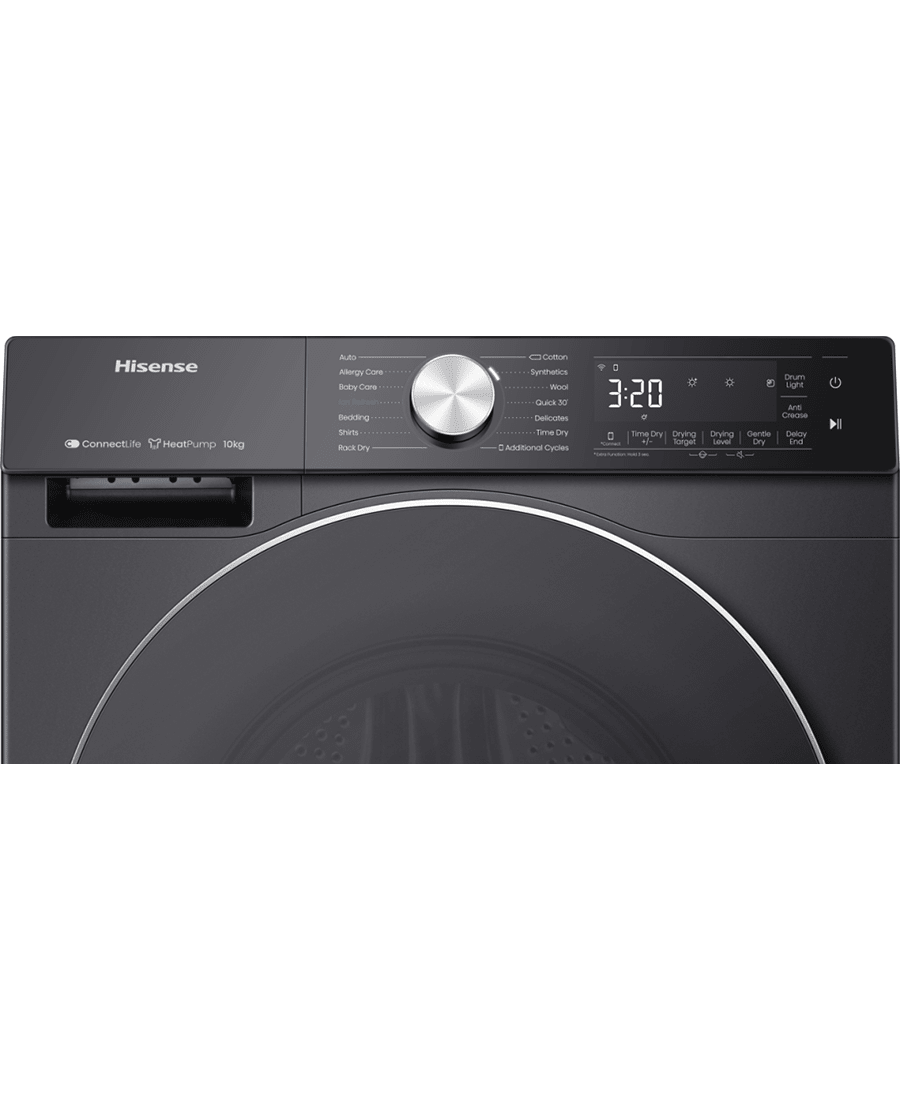 Hisense 10kg Tumble Dryer Black | DH5S102BB - TUMBLE DRYERS - Beattys of Loughrea