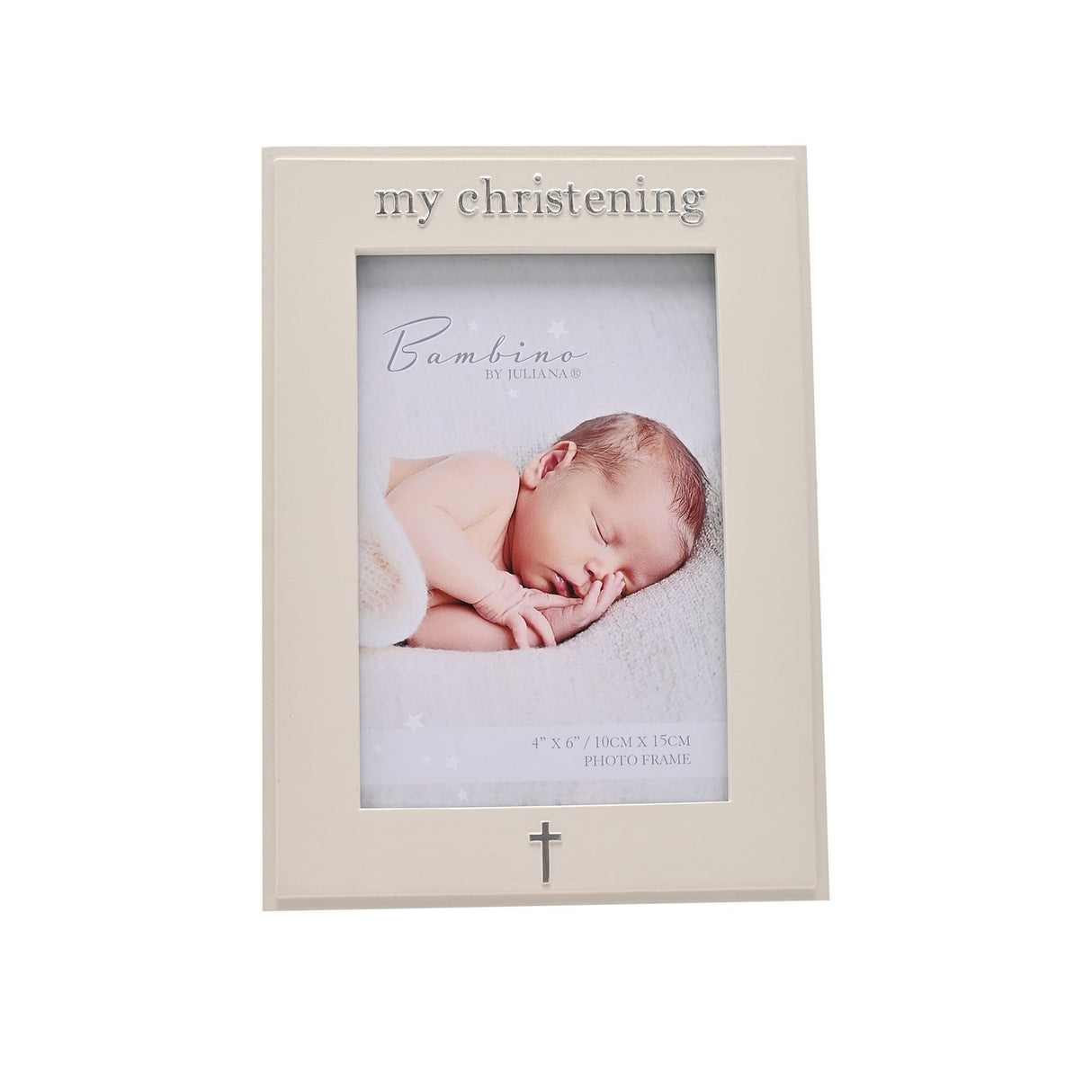 Bambino Resin Photo Frame – My Christening 4" x 6" - PHOTO FRAMES - PLATED, GILT, STONE - Beattys of Loughrea