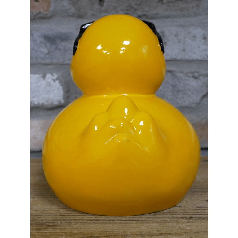Cool Duck Ornament – Bright Yellow - ORNAMENTS - Beattys of Loughrea