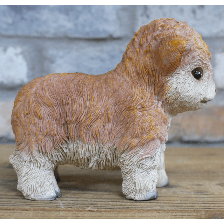 Tiny Baby Cow Ornament 12cm - ORNAMENTS - Beattys of Loughrea