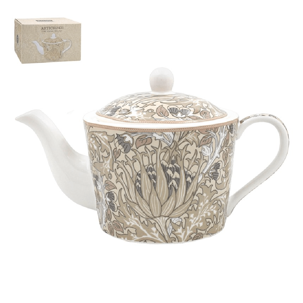 William Morris Artichoke Teapot – 600ml - TEA/COFFEE MAKER/BODUM/MILLS - Beattys of Loughrea