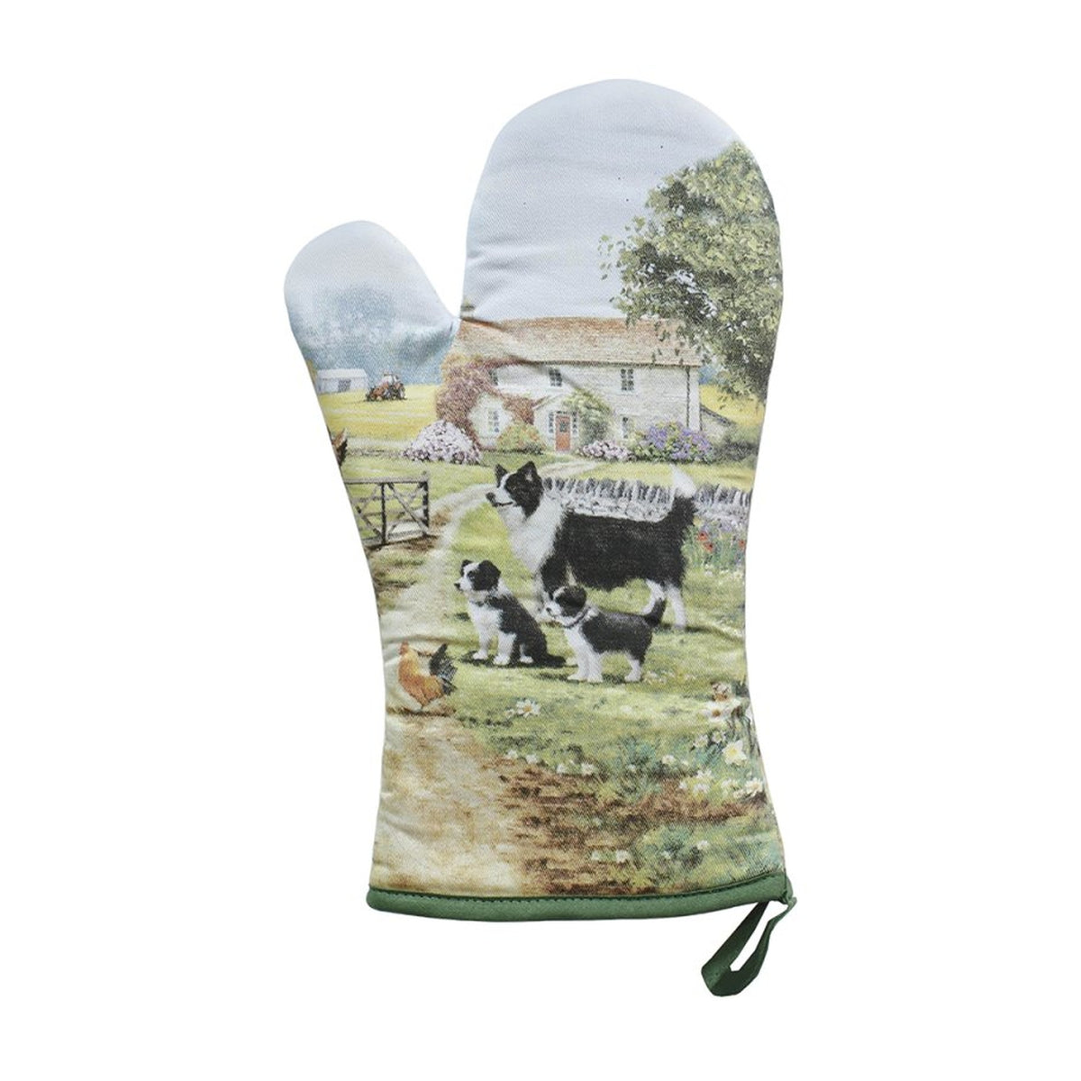 Collie & Sheep Single Oven Glove
