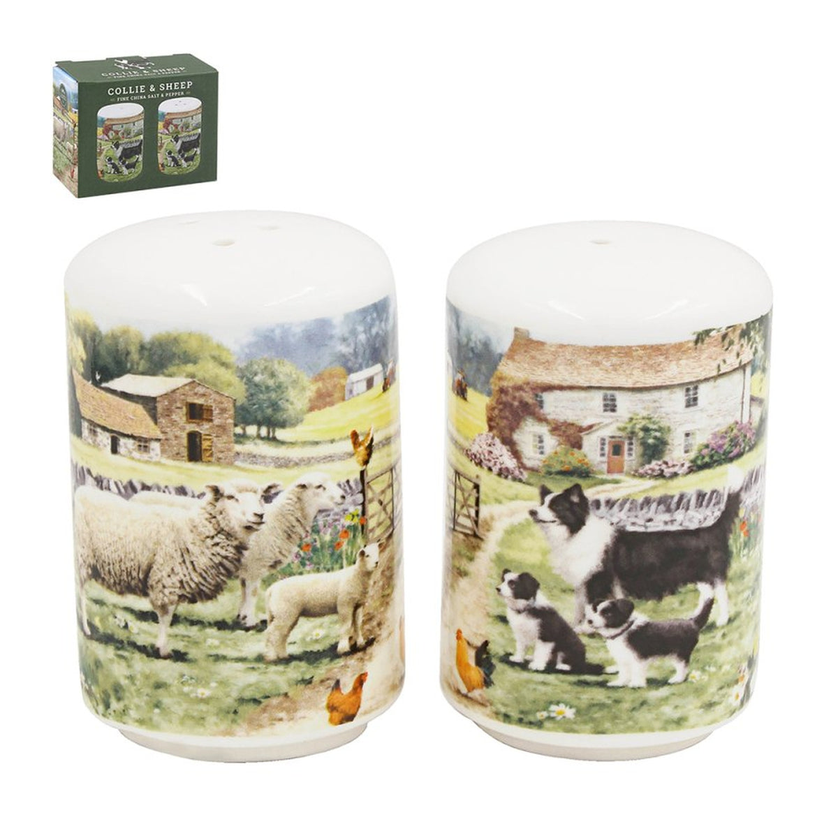 Collie & Sheep Salt & Pepper Set