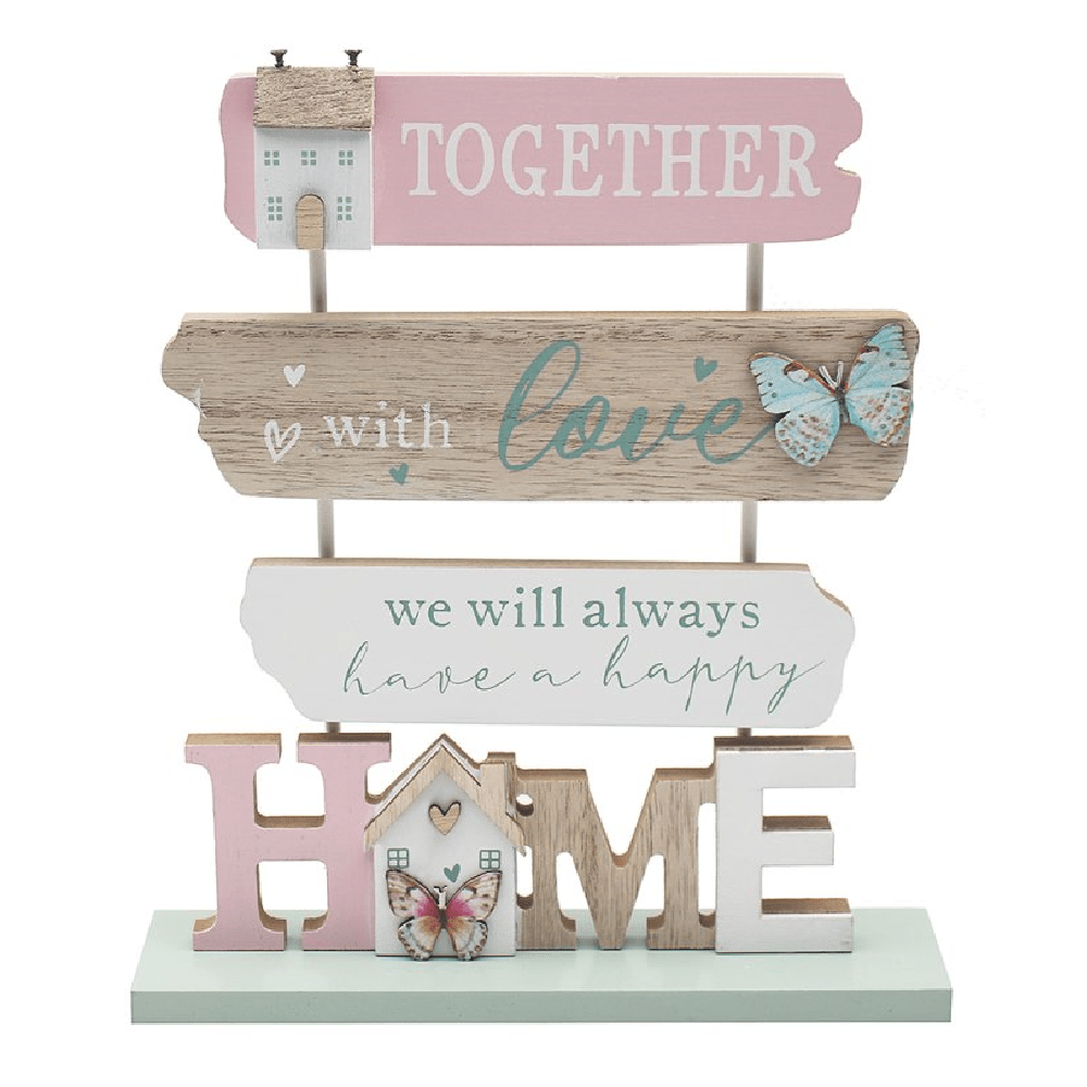 Together With Love Home Sign - GENERAL LOOSE WARE - Beattys of Loughrea