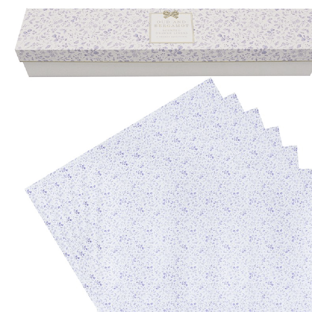 Scented Drawer Liners – Oud & Bergamot - POT POURRI/AROMATHERAPY/OILS/DIFFUSER - Beattys of Loughrea