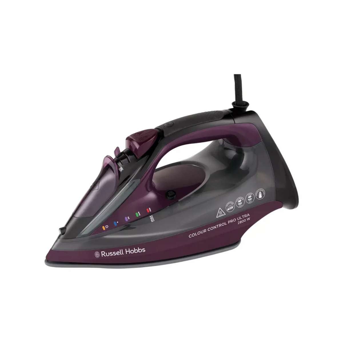 Russell Hobbs Colour Control Pro Ultra Steam Iron 27281 - IRONS - Beattys of Loughrea