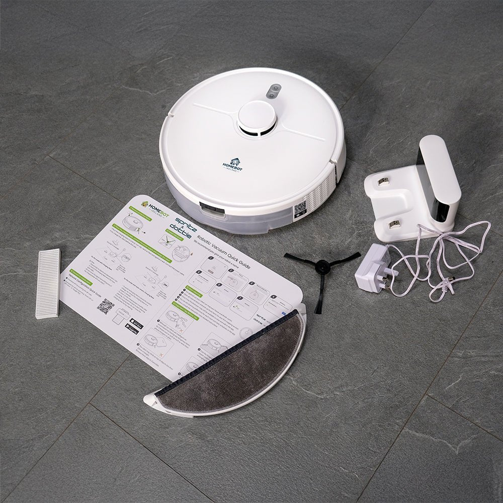 Homebot Spritz 2 - In - 1 4000Pa Robot Vacuum And Mop With App Control HB - RV - SPR - IE - ROBOT VACUUM CLEANER - Beattys of Loughrea