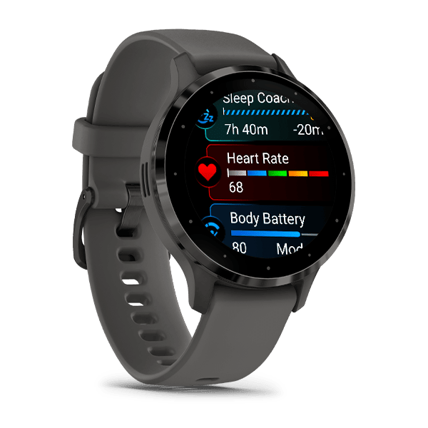 Garmin Venu 3S 41mm Smart Watch – Slate/Pebble Grey | 49 - GAR - 010 - 02785 - 00 - SMARTWATCH, FITBIT - Beattys of Loughrea