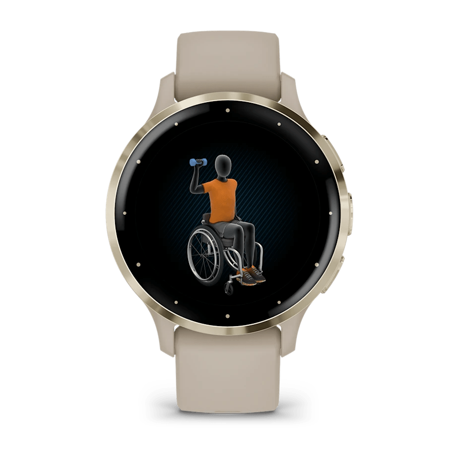 Garmin Venu 3S 41mm Smart Watch – Soft Gold/French Grey | 49 - GAR - 010 - 02785 - 02 - SMARTWATCH, FITBIT - Beattys of Loughrea