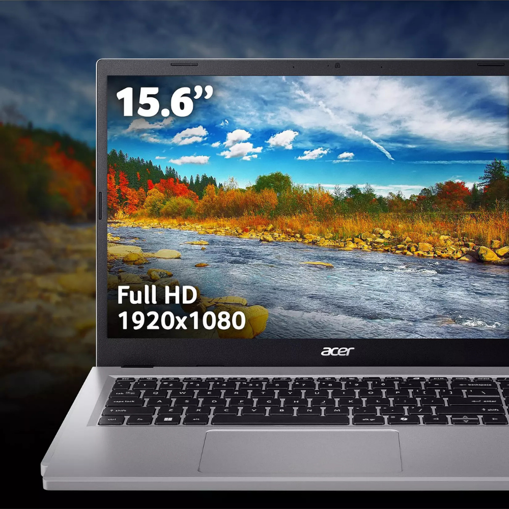Acer Aspire Go 15 Intel Core i7-13620H 16GB 512GB SSD 15.6" FHD Windows 11 Laptop – Silver (NX.J4GEK.00M)