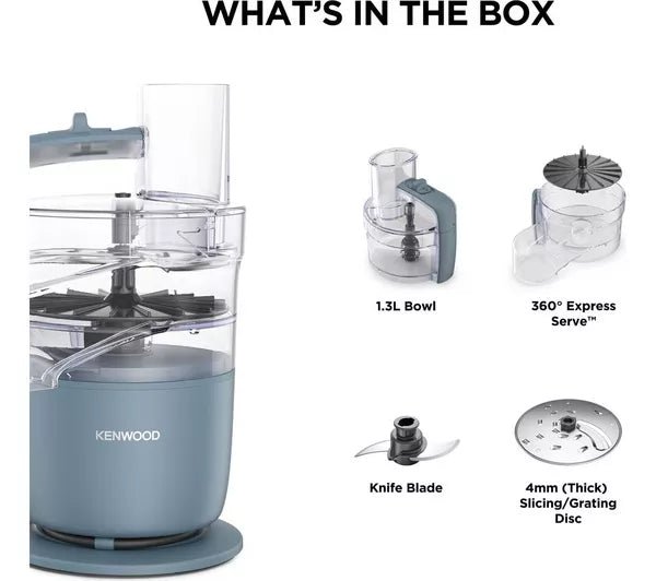 Kenwood MultiPro Go Food Processor – FDP22.130GY - FOOD PROCESSORS - Beattys of Loughrea