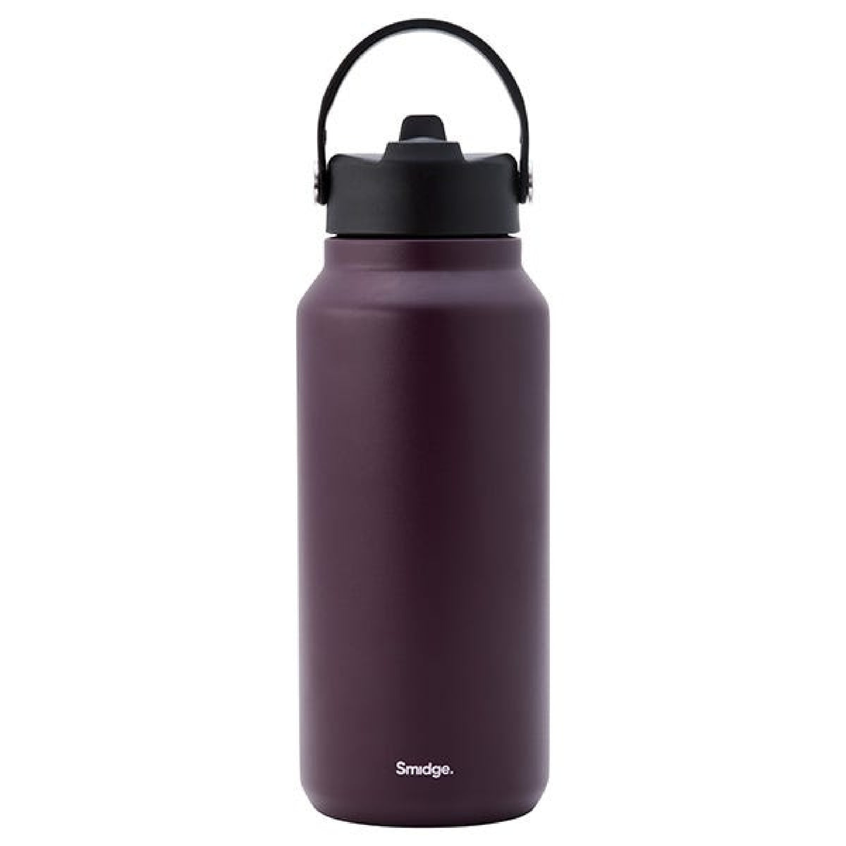 Smidge 900ml Flip Straw Insulated Bottle, Autumn Berry