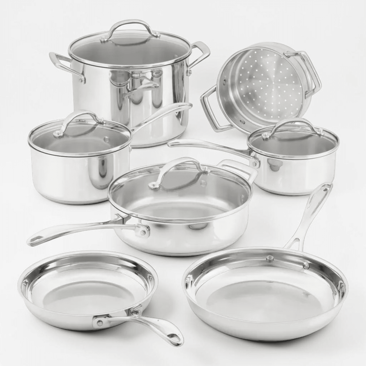 Stellar Origin 7 Piece Cookware Set - COOKWARE - S/STEEL - Beattys of Loughrea