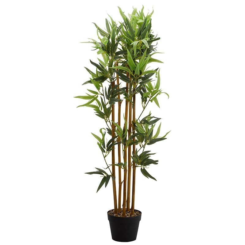 Faux Bamboo Plant in Pot – 120cm - GARDEN ORNAMENTS INCL SOLAR - Beattys of Loughrea