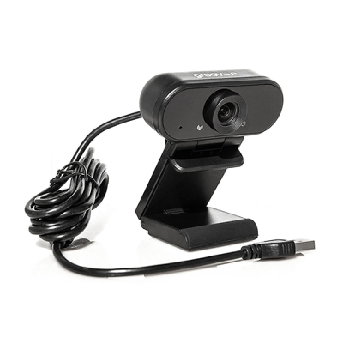 Groov-e 1080p HD Webcam with Privacy Cover - Black