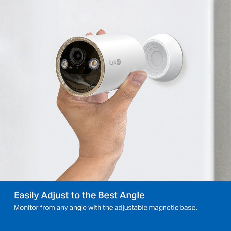 Tapo C460 Battery-Powered Outdoor Security Camera – 4K - SECURITY CAMERA/ PRODUCTS - Beattys of Loughrea
