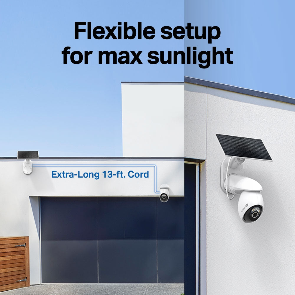 Tapo C660 KIT Solar-Powered Pan/Tilt Security Camera Kit – 4K
