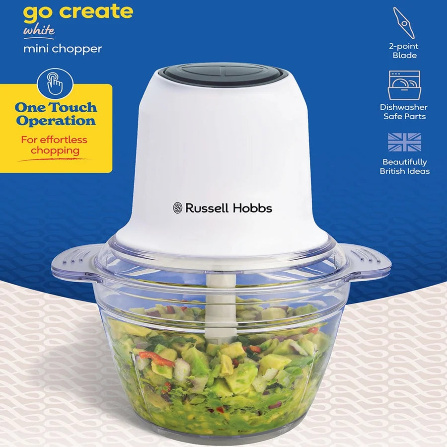 Russell Hobbs Go Create Electric Mini Chopper