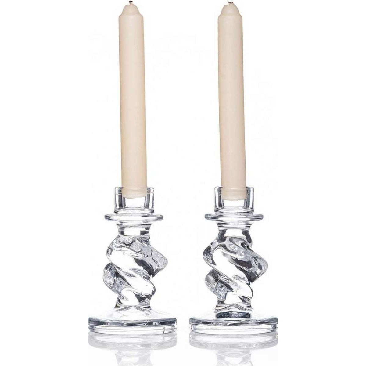 Newgrange Living Erin Candlestick Pair, 7.5cm