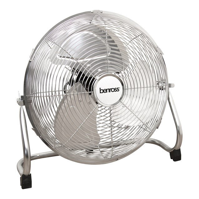 Benross 14" High Velocity Chrome Fan - FANS - Beattys of Loughrea