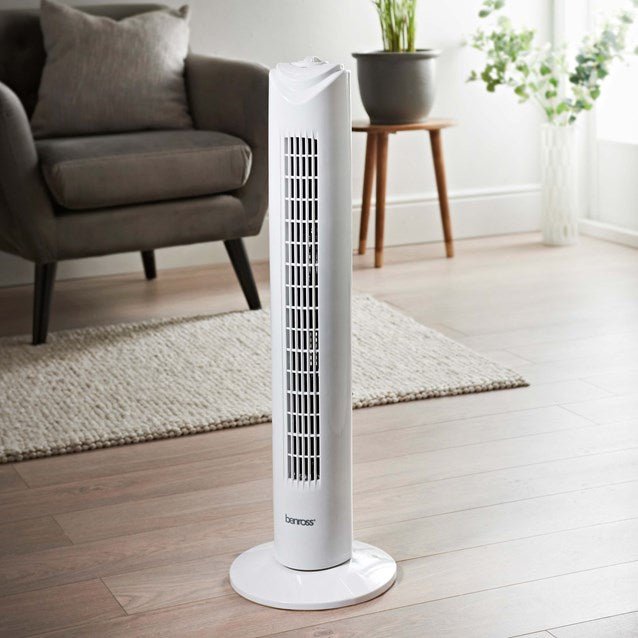 Benross 29" Tower Fan – 73cm - FANS - Beattys of Loughrea