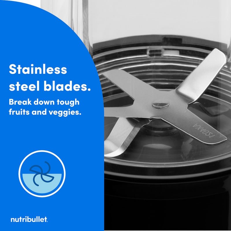 NutriBullet 500 Series Starter Kit Blender, 500W, Black - LIQUIDISERS - Beattys of Loughrea