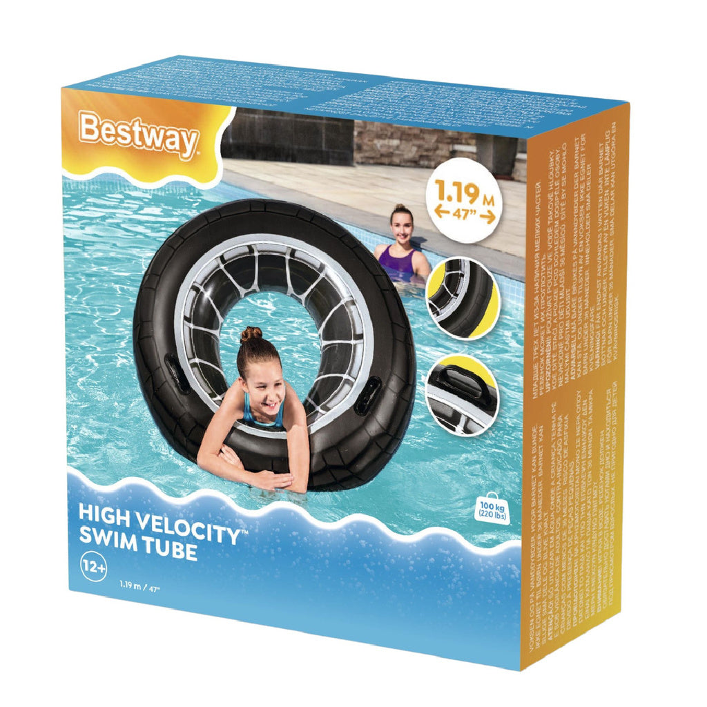 Bestway Inflatable Tyre Swim Ring 119cm