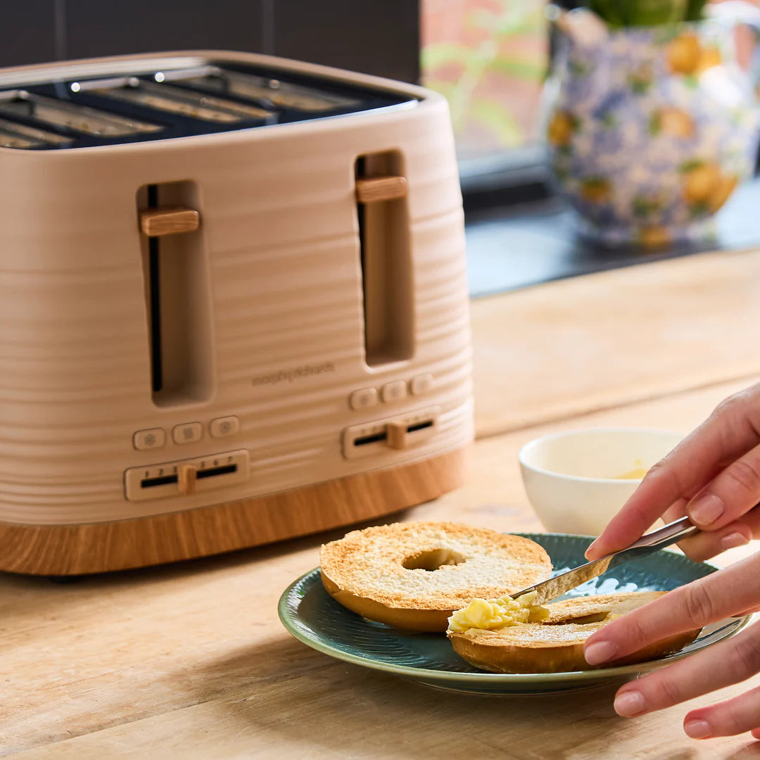 Morphy Richards Clay 4 Slice Toaster, Felspar