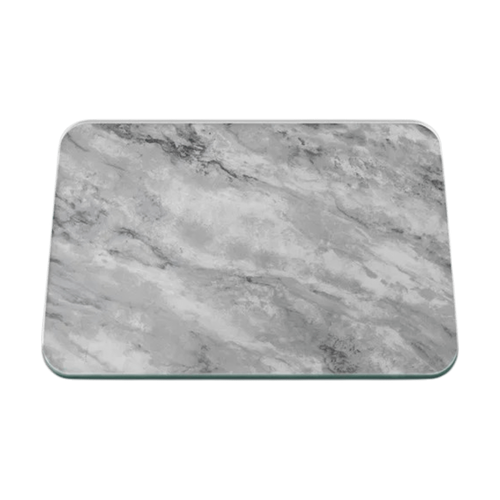 Tuftop Marble Small Frosted Glass Worktop Protector – 30 x 22cm - WORKTOP SAVER - Beattys of Loughrea