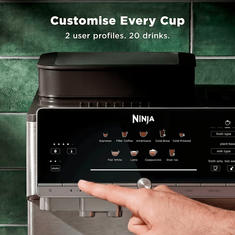Ninja AutoBarista Automatic Espresso Machine AE1001UK - COFFEE MAKERS / ACCESSORIES - Beattys of Loughrea