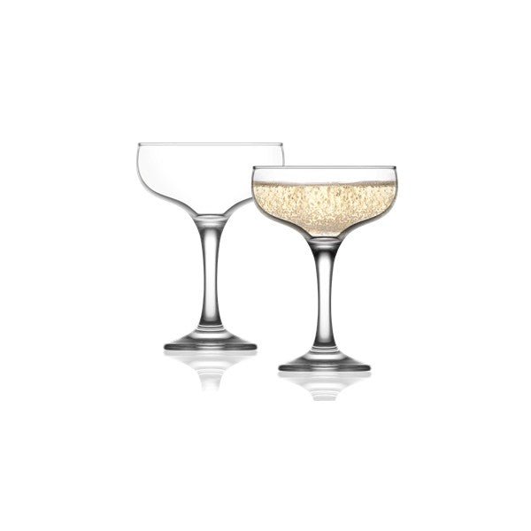 Cocktail Saucer 20cl Glass Set Of 2 – Steelex Glassware - DRINKING GLASSES - Beattys of Loughrea