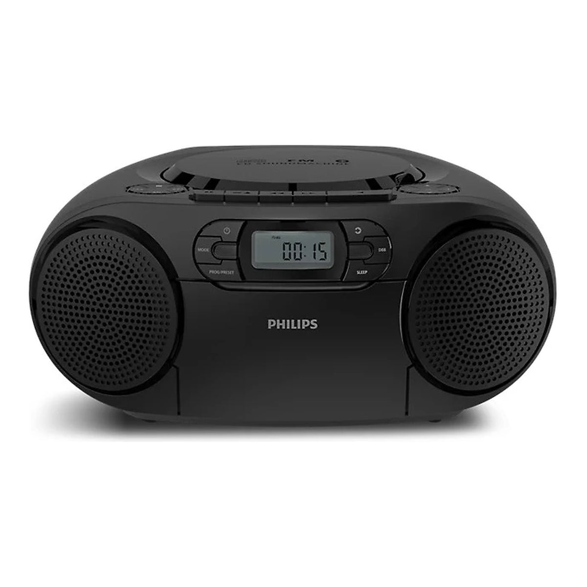 Philips CD Soundmachine with Cassette and Bluetooth, Black - TURNTABLE, RECORD PLAYER ONLY - Beattys of Loughrea