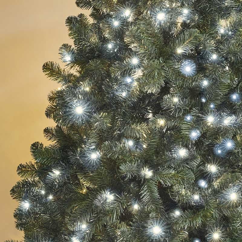 500 LED Cool White Christmas Tree String Lights (Low Voltage) - XMAS LIGHTS LED - Beattys of Loughrea