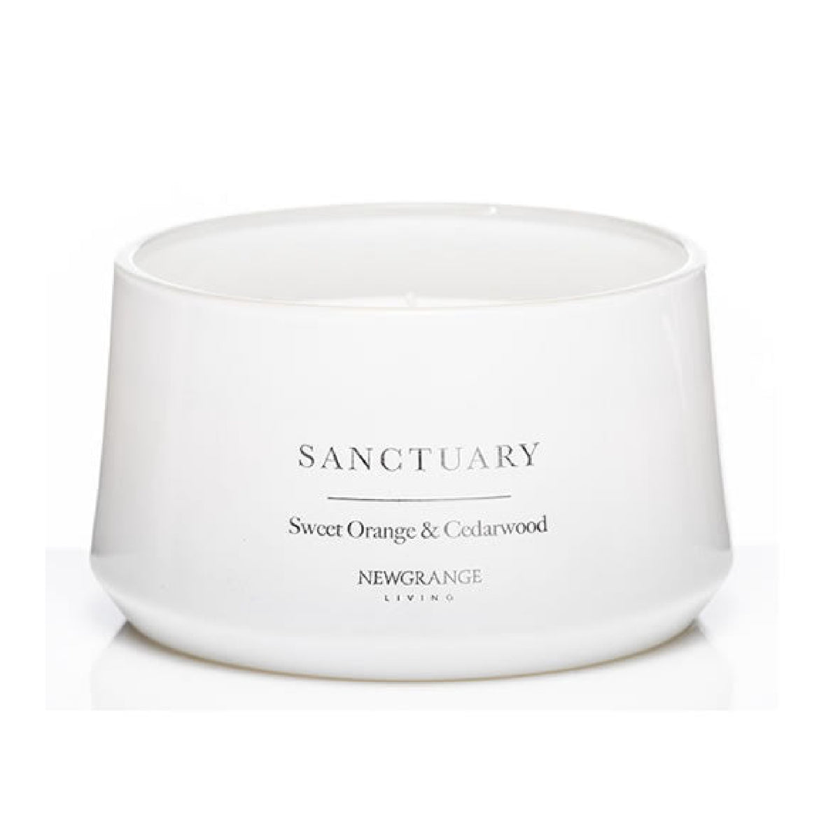 Newgrange Living Sanctuary Sweet Orange & Cedarwood 3-Wick Candle