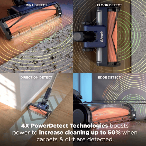 Shark PowerDetect Speed Cordless Vacuum – Ultramarine IA1241UKT