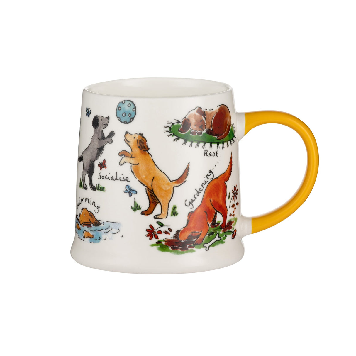 Rayware Wellness Dogs Mug 380ml - RAYWARE - Beattys of Loughrea