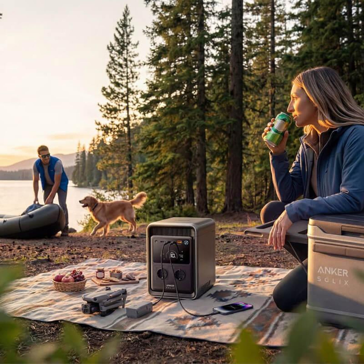 Anker SOLIX S2000 2,000Wh 1,500W Portable Power Station (AS2202A1)