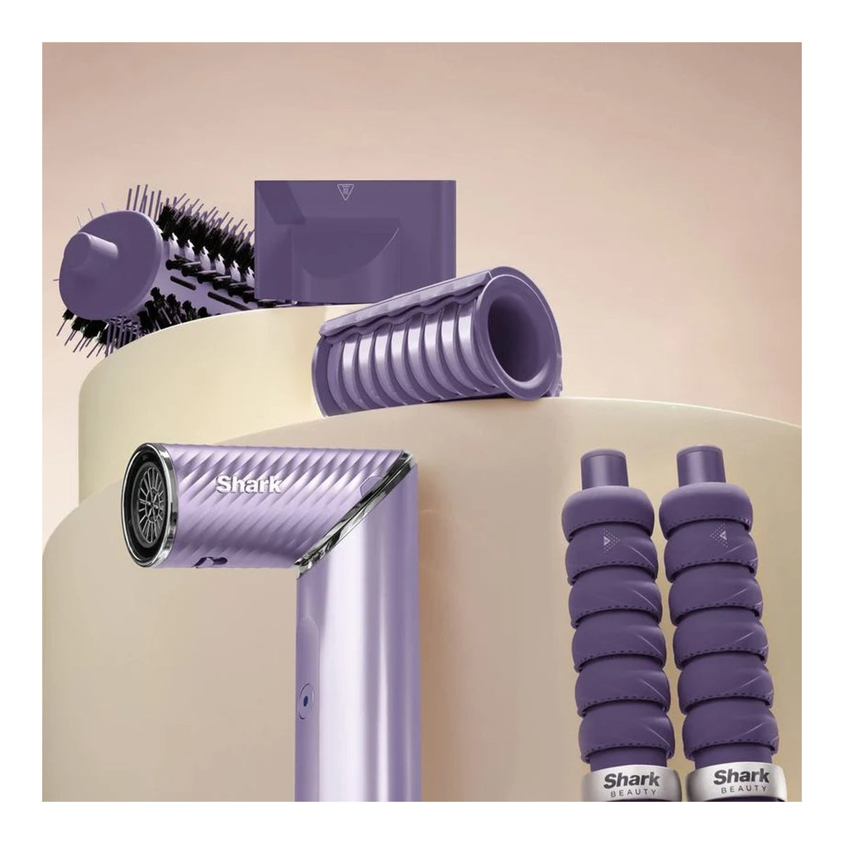 Shark FlexStyle IonCurl 4-in-1 Air Styler and Hair Dryer, Lilac HD840UKPU