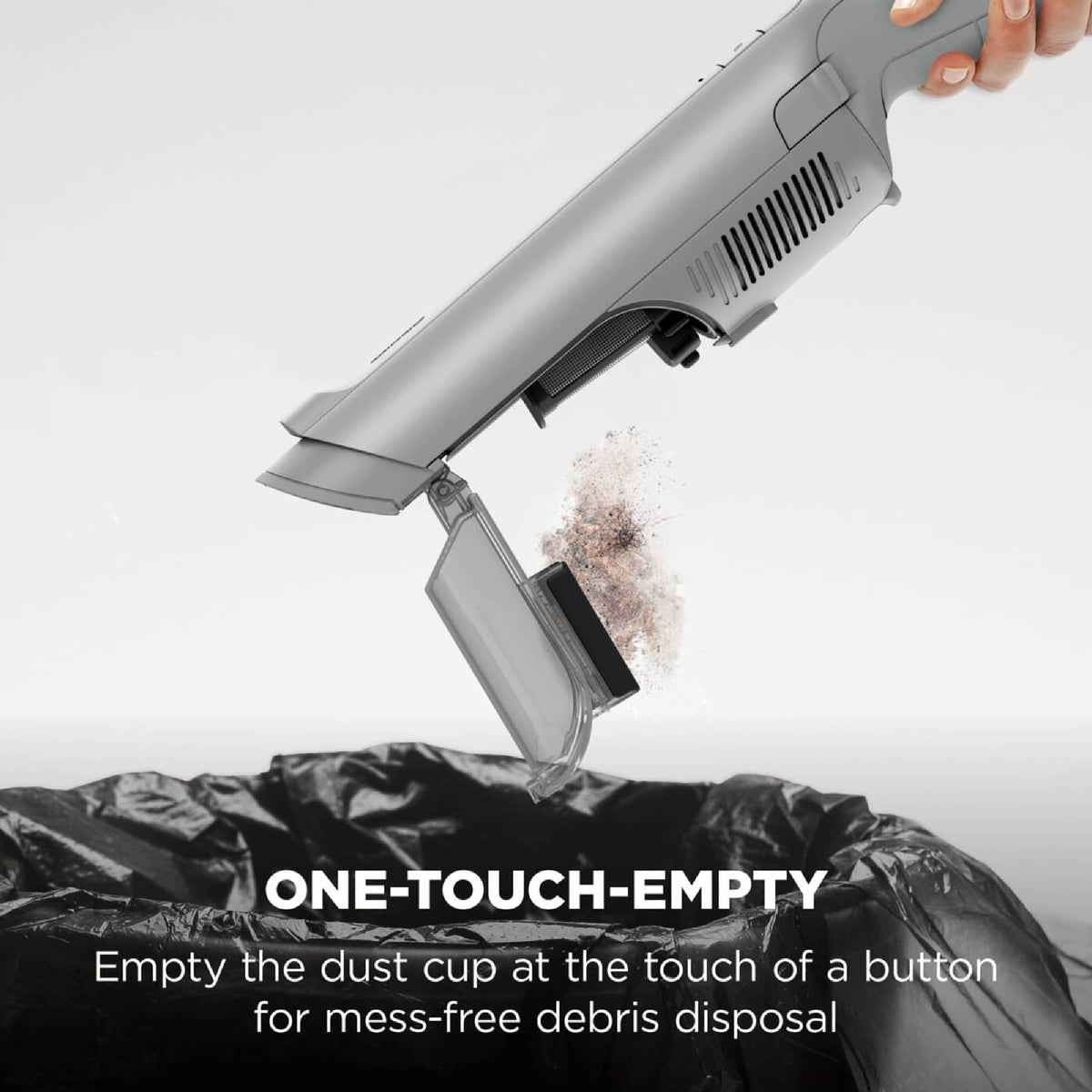 Shark WandVac Deluxe Pet Pro Cordless Handheld Vacuum - Stone Grey (WV501UK)