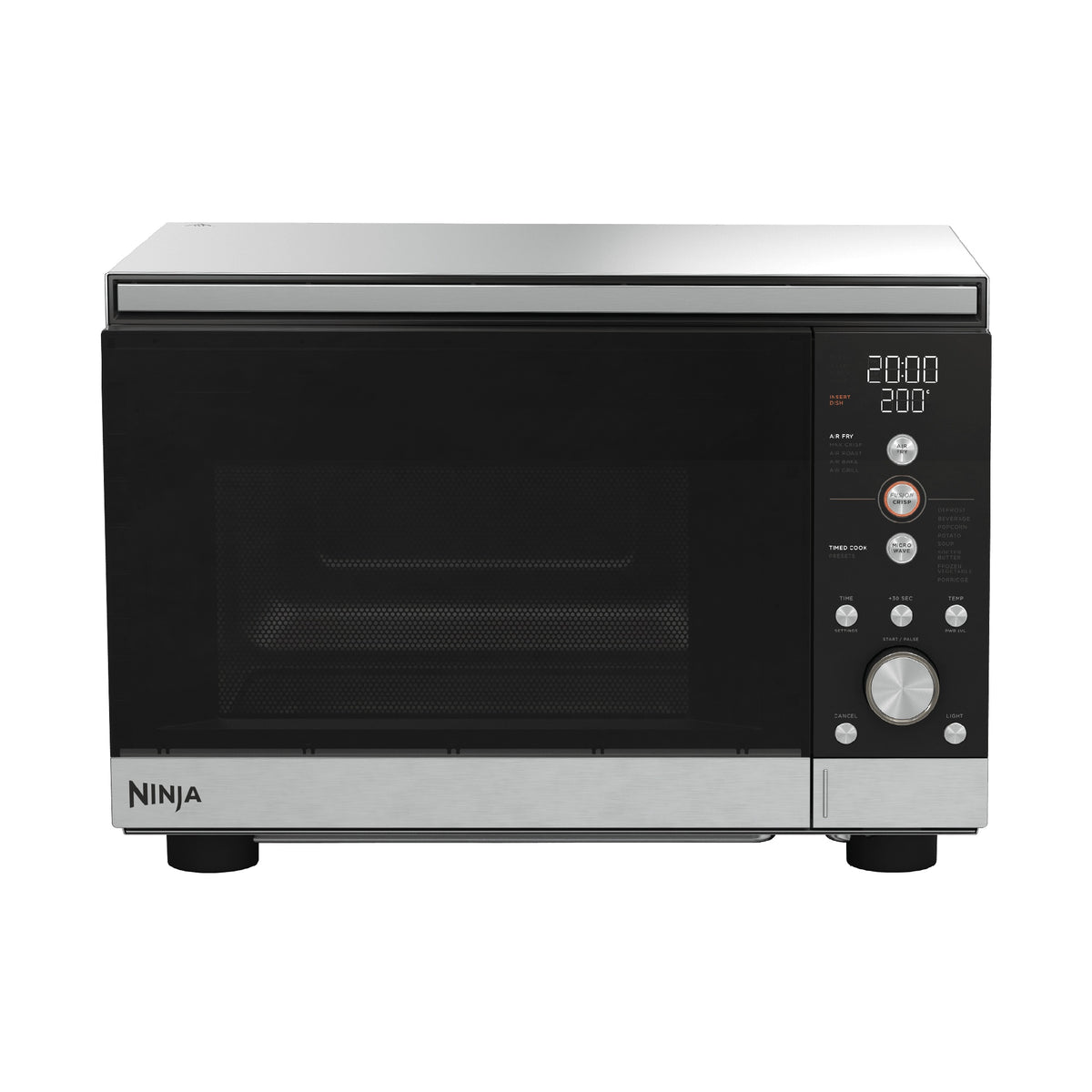 Ninja CRISPi Microwave, Air Fryer & Oven - Silver (MW101UK)